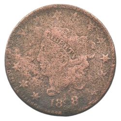 1828 Coronet Head Cent