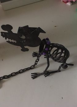 Partylite Mr. Bones dog
