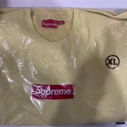 SUPREME BOX LOGO FW 22 CREWNECK REVIEW/SIZING ADVICE 