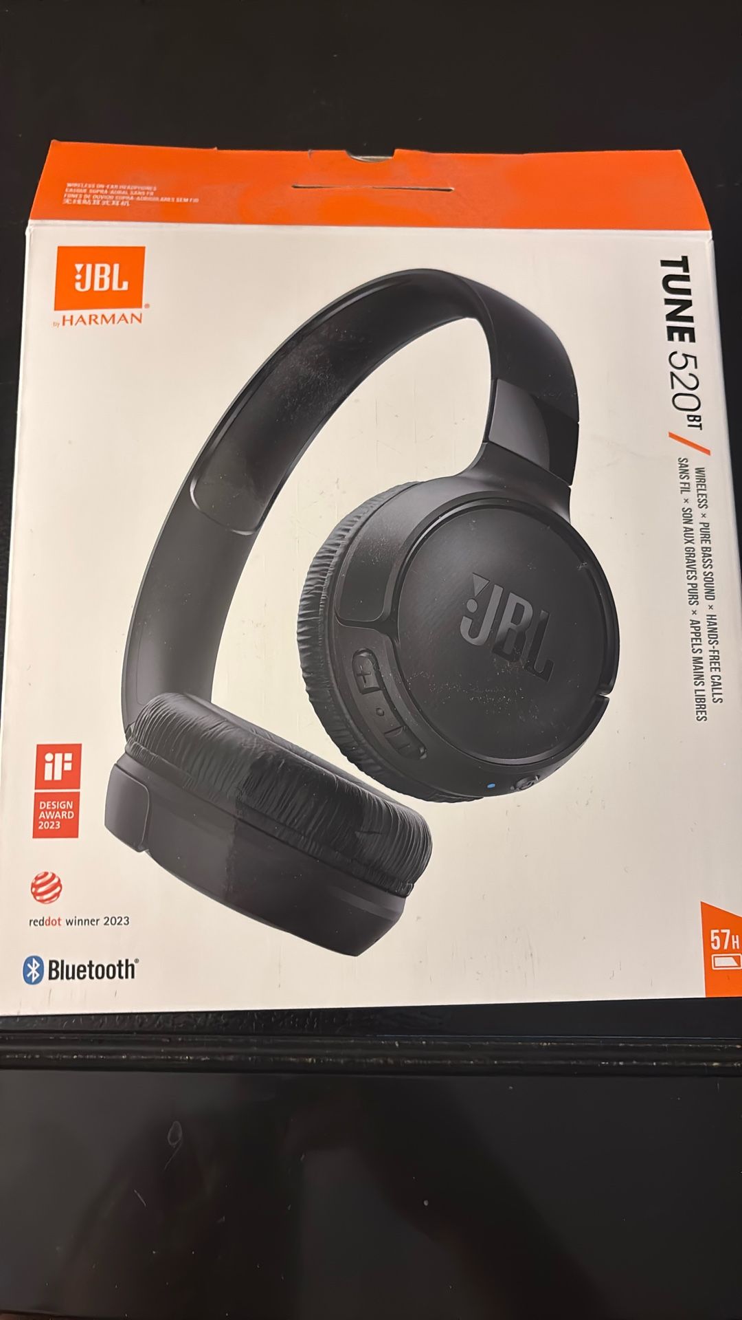 JBL Tune 520 BT Headphones