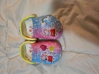 Crocs Kids Classic Peppa Pig Clogs Pink - Toddler Size C4