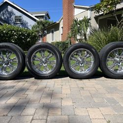 6 Lug Nut Rims/ Rines De 6 birlos (6x5.5) Size: 20”