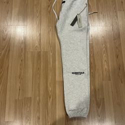 Light Oatmeal Essentials Sweatpants Size Small