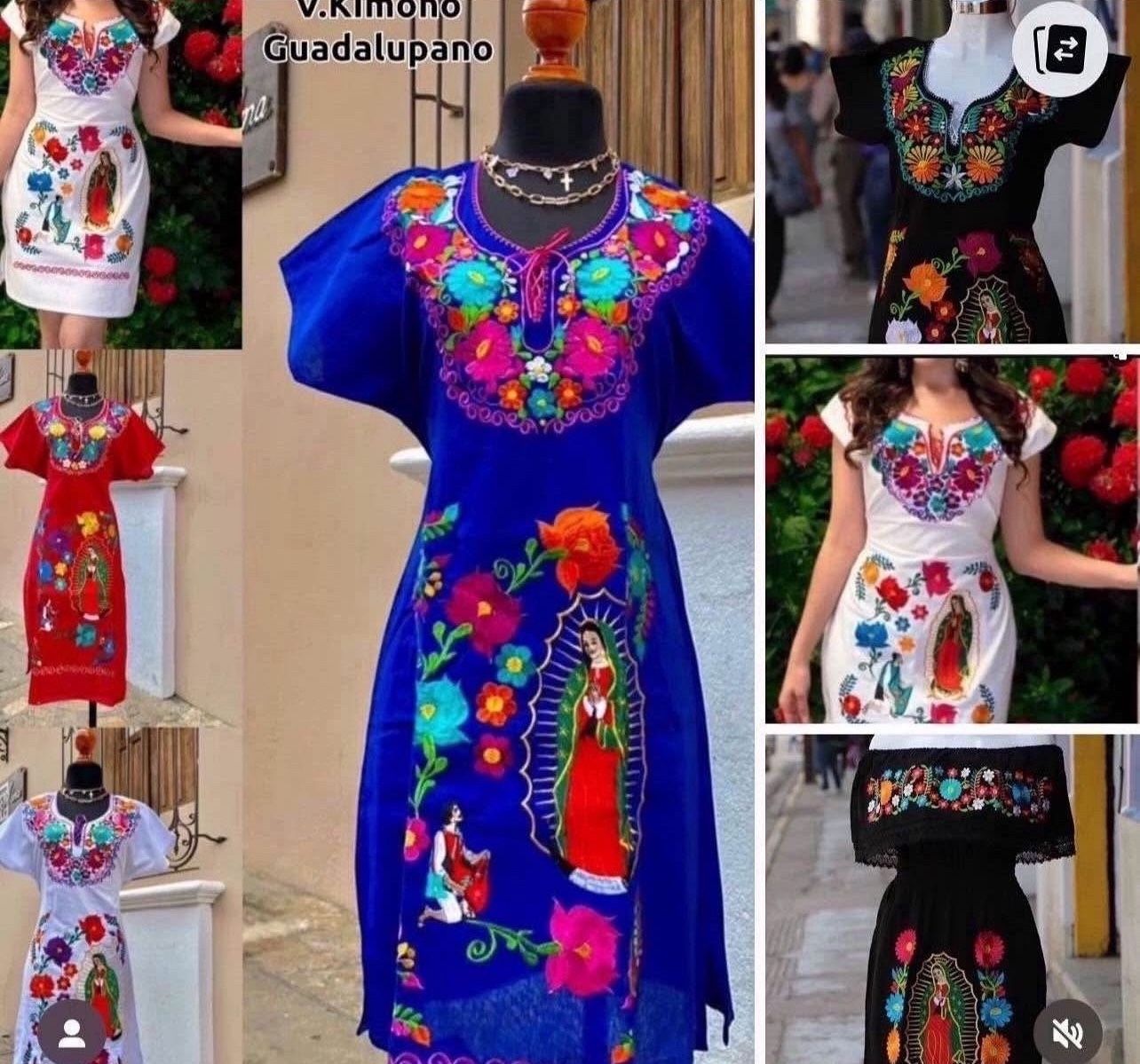 Vestidos, Virgen Niña y Dama 🇲🇽Trajes De Juan Diego🇲🇽Virgin Mary Dresses & Outfits🇲🇽Rebozos