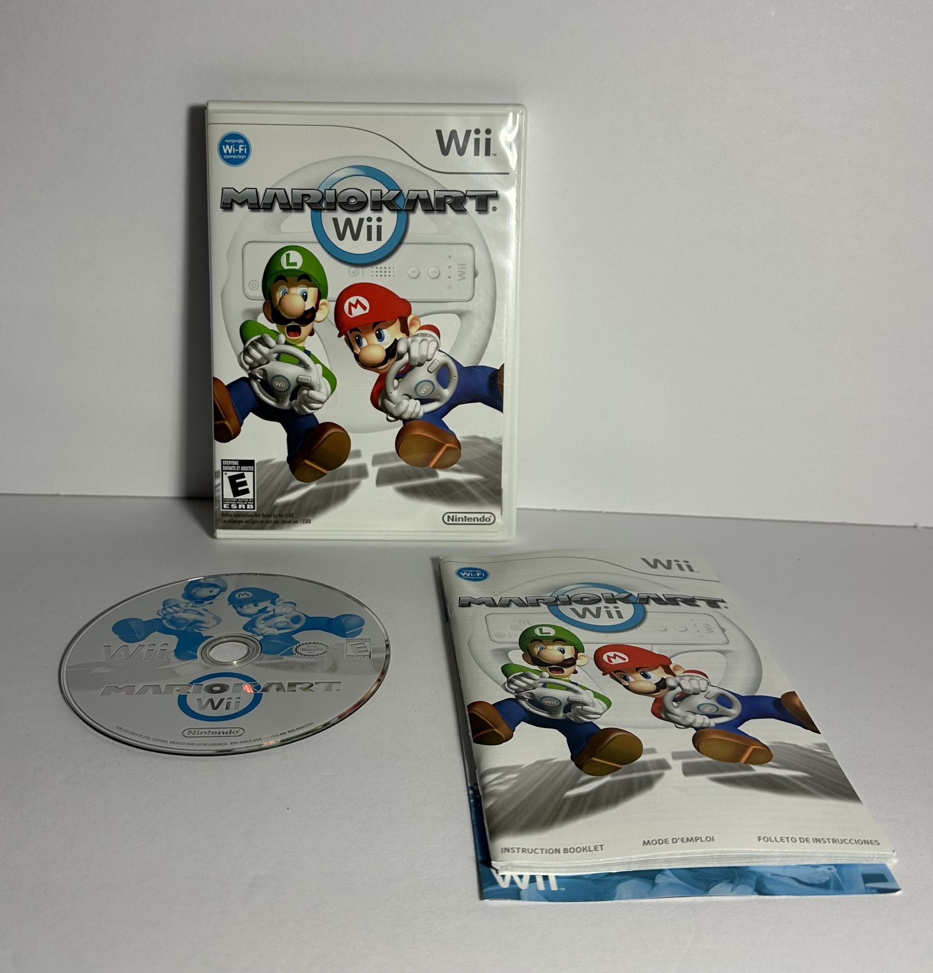 Mario Kart (Nintendo Wii, 2009) Complete w/ Manual **TESTED 