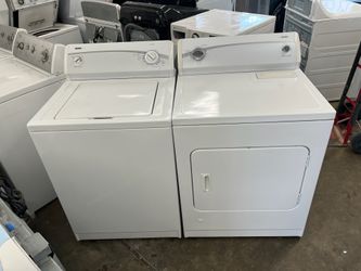Used Washer and Gas  Dryer Top Load
