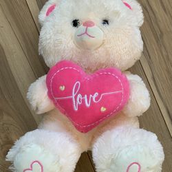 Plush Valentine Bear
