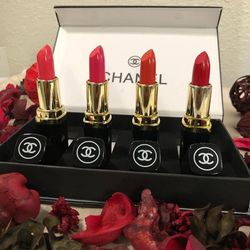 Chanel 4pc FULL SIZE Lipstick Set