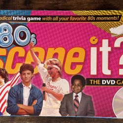80s Scene It 1980s DVD Trivia Board Game just $5