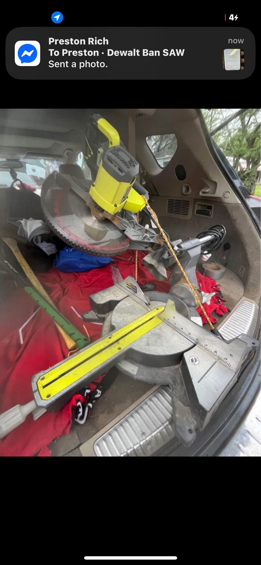 Ryobi Table saw