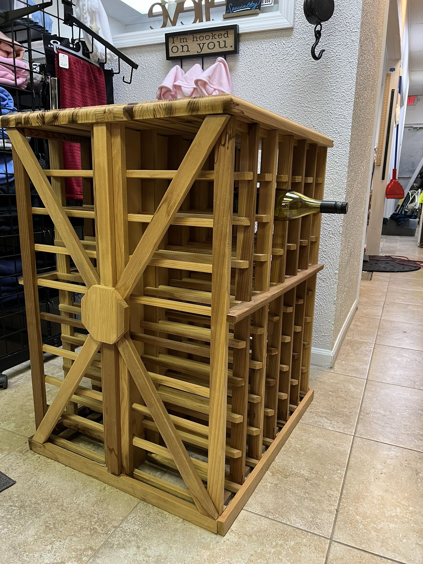 Handmade Wine Rack