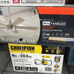 Hampton Bay Smart Indoor Ceiling Fan