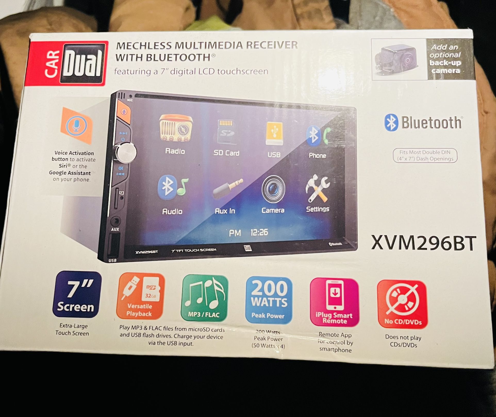Dual Touch Screen Deck W/ Backup Cam