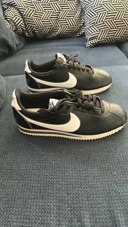 Nike Cortez Black and White Sneakers