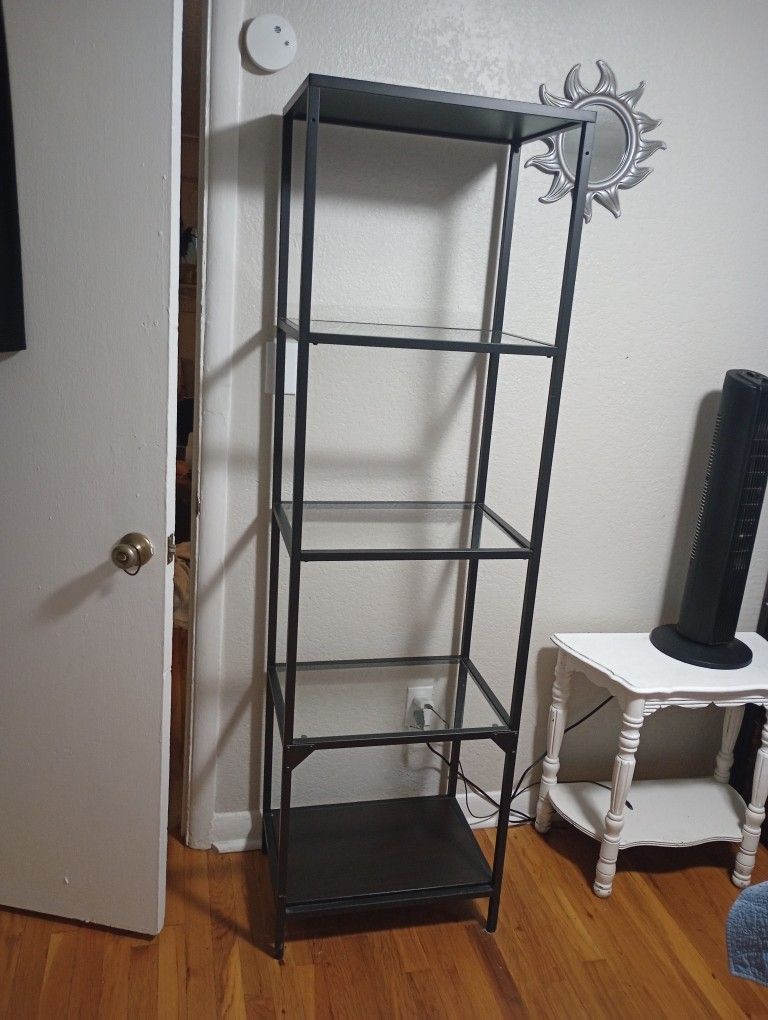 A Set Of Glass Shelves