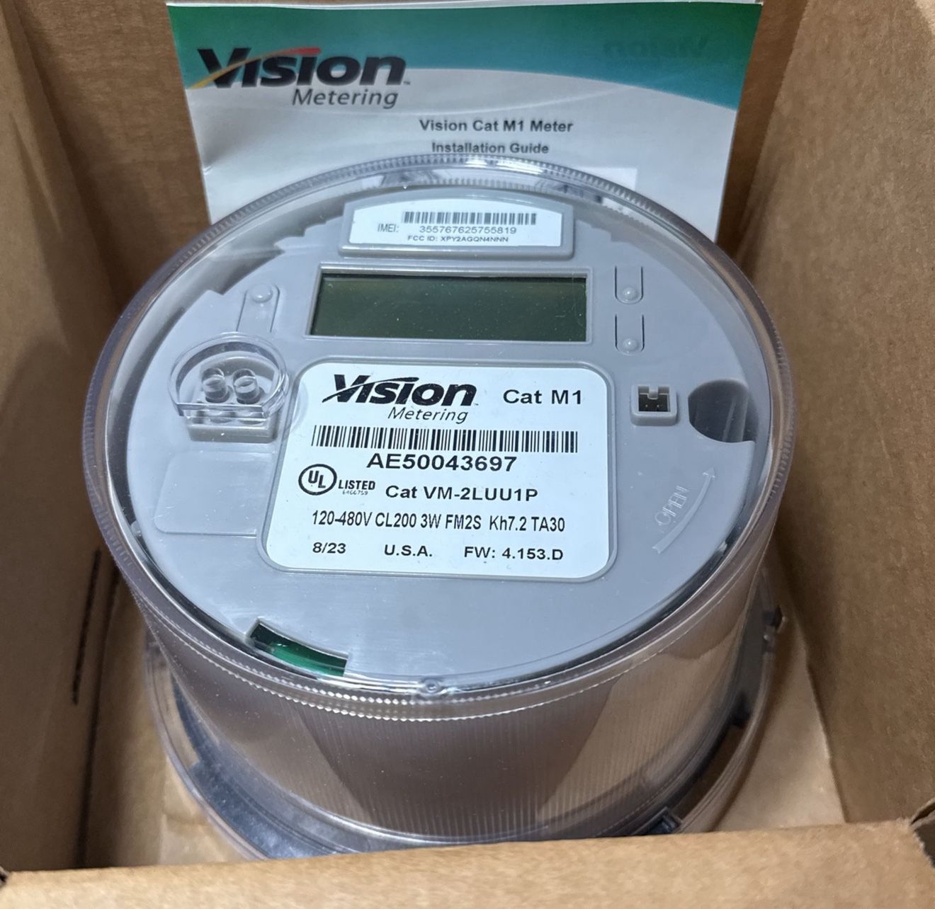 The Vision Meter Cat M1 Meter
