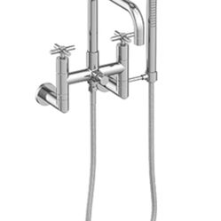 Newport Brass Tub & Hand Shower Set - Wall Mount