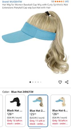New Blonde Cap Wig