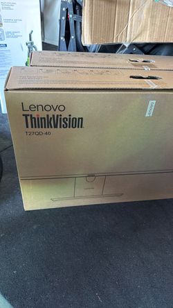 Lenovo ThinkVision T27QD-40 Monitor