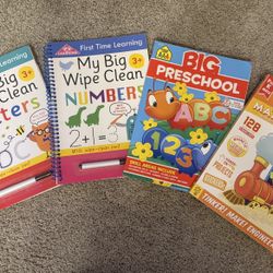 Preschool Learning Book Bundle – New 
