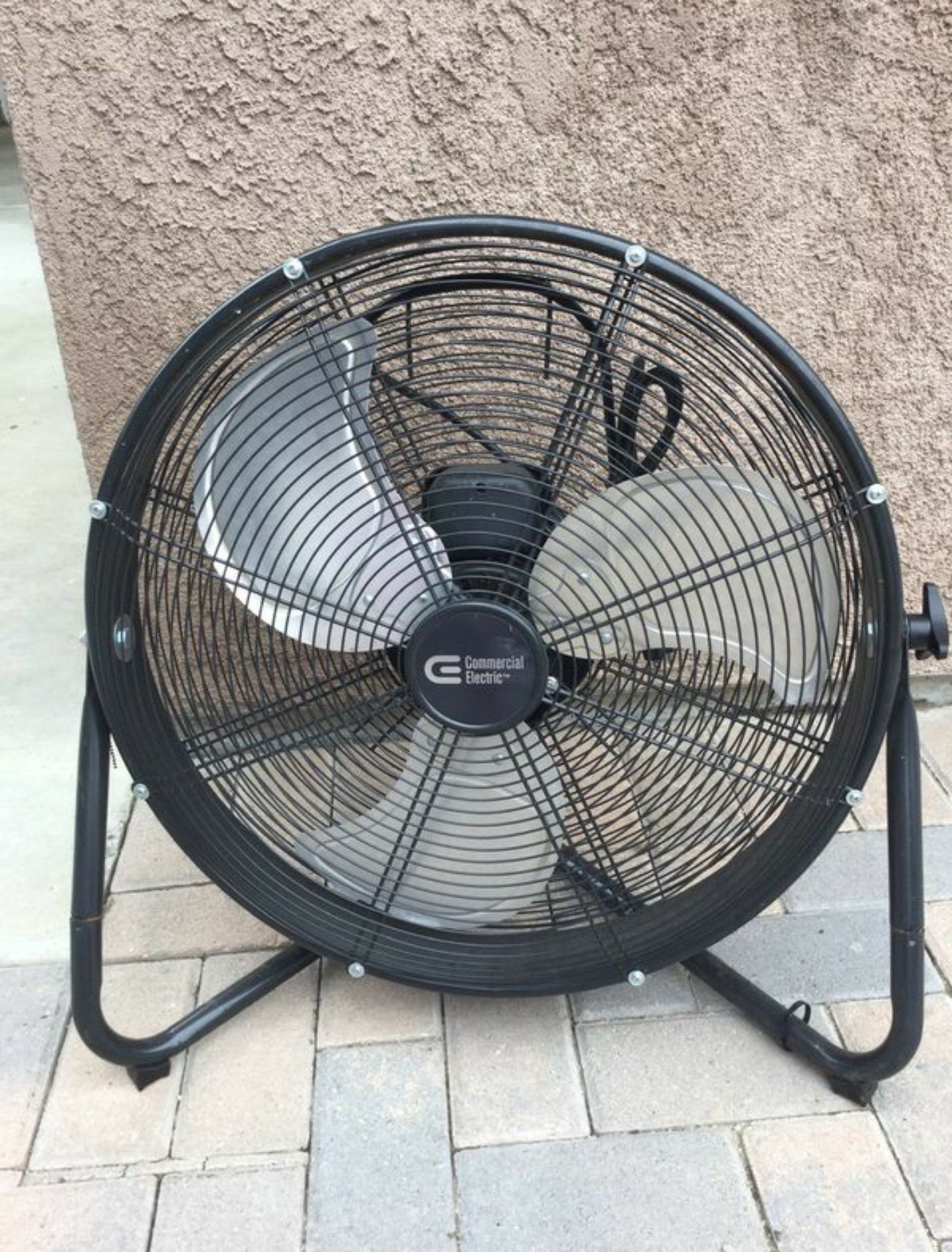 Commercial Electric 20 in. 3 Speed High Velocity Floor Fan