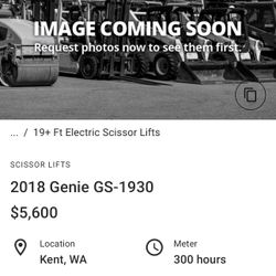 2018 Genie GS-1930