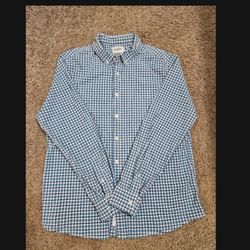Goodfellow & Co Men's Slim Fit Checkered Shirt - XL