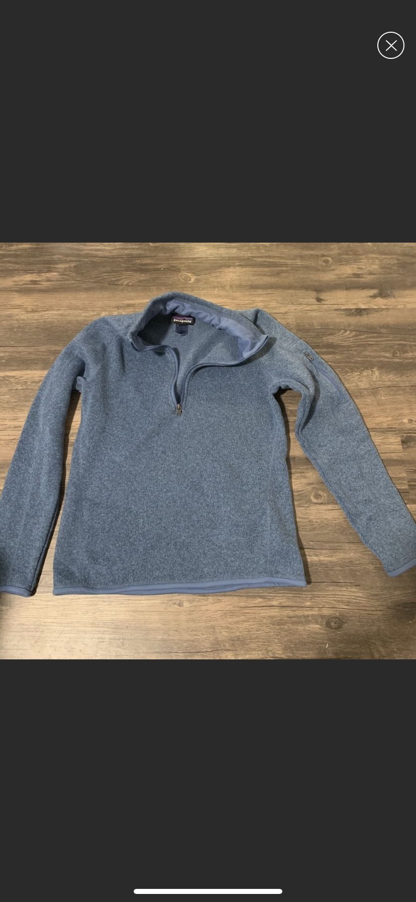 New Patagonia better sweater 1/4 zip