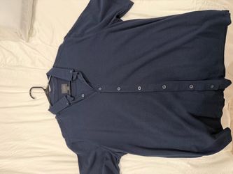 14th & Union Men’s Navy Button-Up Shirt – Size L