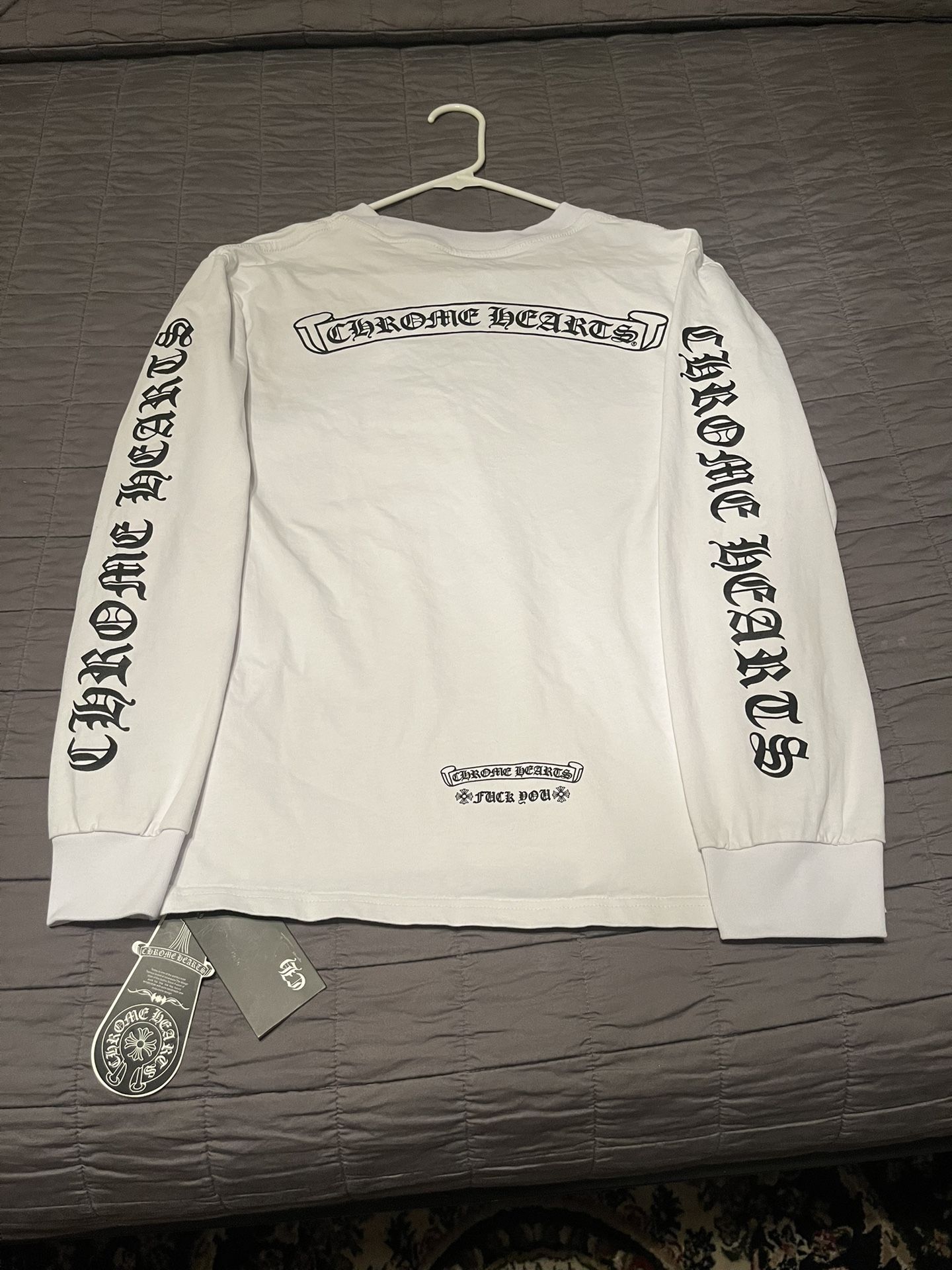 White Chrome Hearts Longsleeve