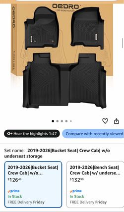 Chevy Silverado/GMC sierra floor mats