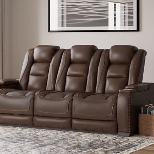 Bought  New Leather Sofa  Just Before Christmas for $2,400.00 Plus Tax.    MUST SELL!  Make  An Offer!