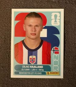 Erling Haaland - Panini World Cup Sticker
