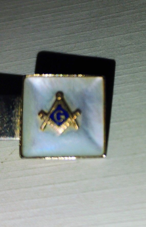 Tie Clip; With Masonic Image