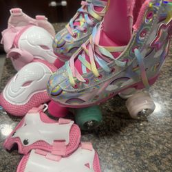 Girls Roller Skates Size 2
