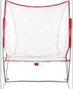 Furlihong NT01 Baseball & Tennis Ball Recycling System Net, 6 x 7ft,