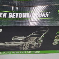 Brand New Ego 21 Inch Push Cordless Lawn Mower Battery And Charger Included 
