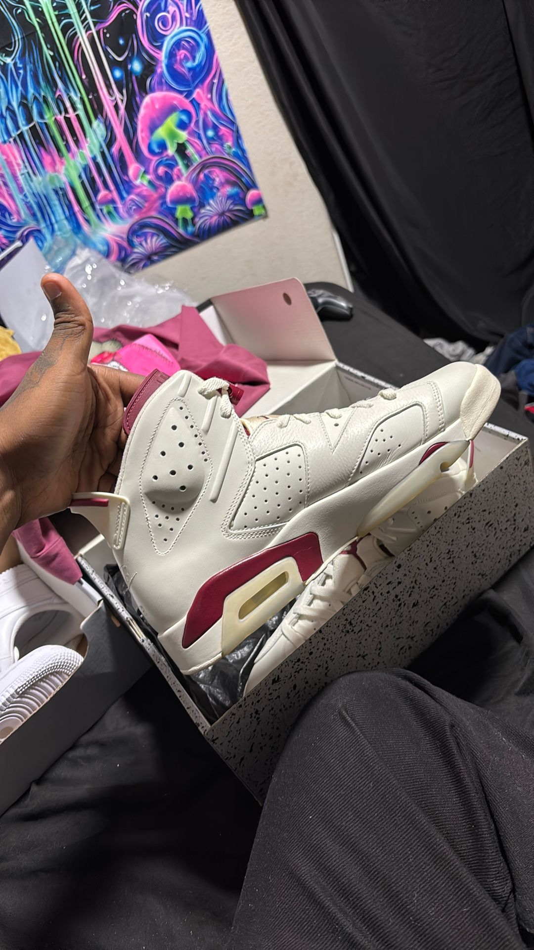 Jordan 6 Retro Maroon