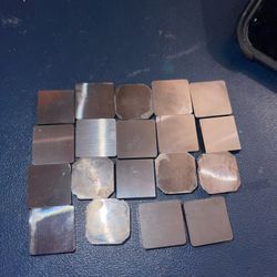 20 NEW  Pieces VARIOUS CARBOLOY   TUNGSTEN CARBIDE INSERTS
