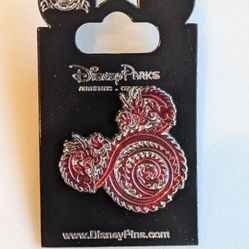 Disney Mickey Mouse shaped Dragon Collectible Pin