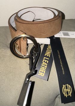 House of Harlow women’s suede belt brown size L