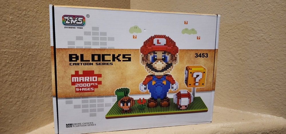 super mario building set