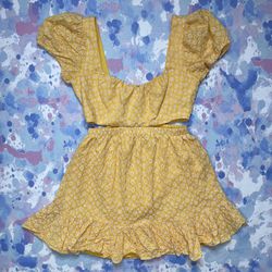 Likely X Revolve Isabella Yellow Dress Women’s Size 4