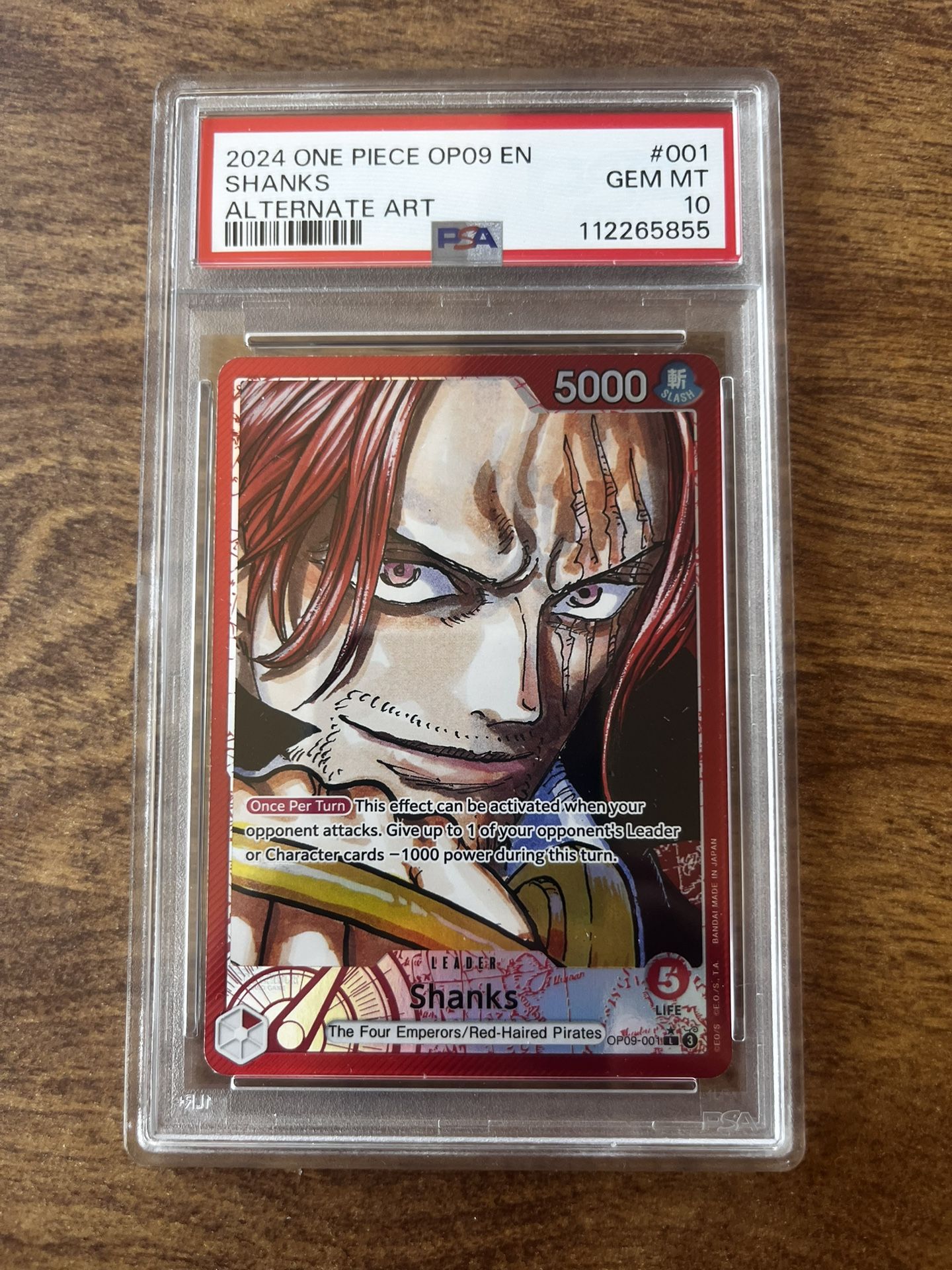 Psa 10 Leader Shanks Alt Art