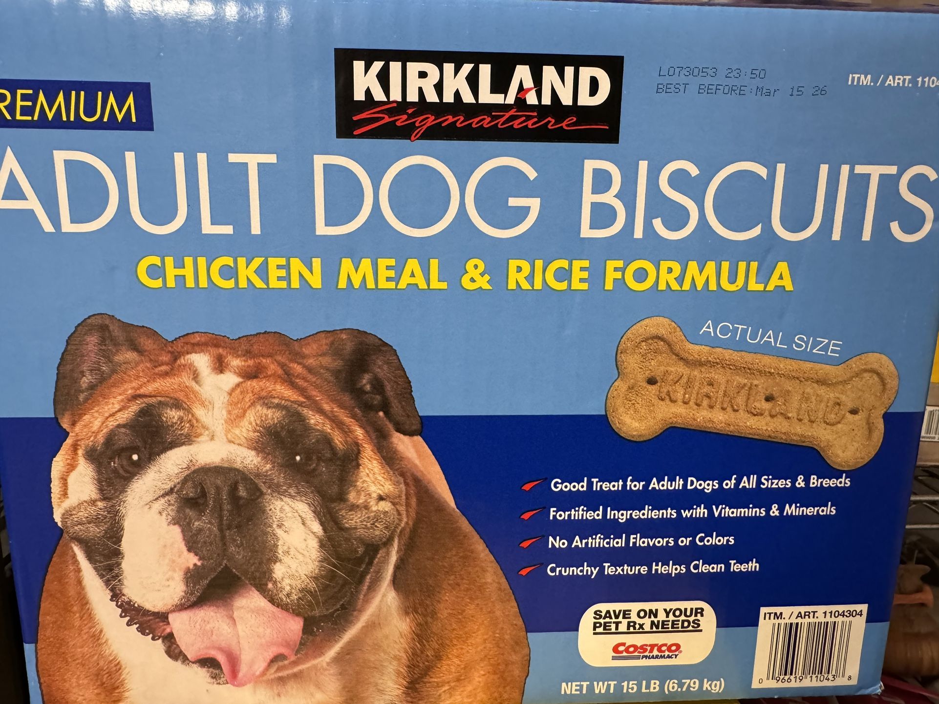 Adult Dog Biscuits 12.5lbs