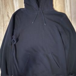 H&M Black Hoodie Sweater Size M