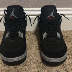 Jordan 4s Retro SE Black Canvas