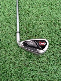 Callaway RAZR X NG Single 6 Iron Steel Callaway UniFlex Shaft RH 38.5". Condition is Used.