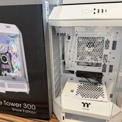 Thermaltake Tower 300 Snow Micro-ATX Case. Missing Some Parts