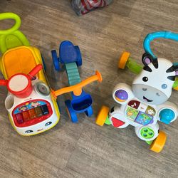 $20 For All 3x Walker, Push Car + Push Bike 